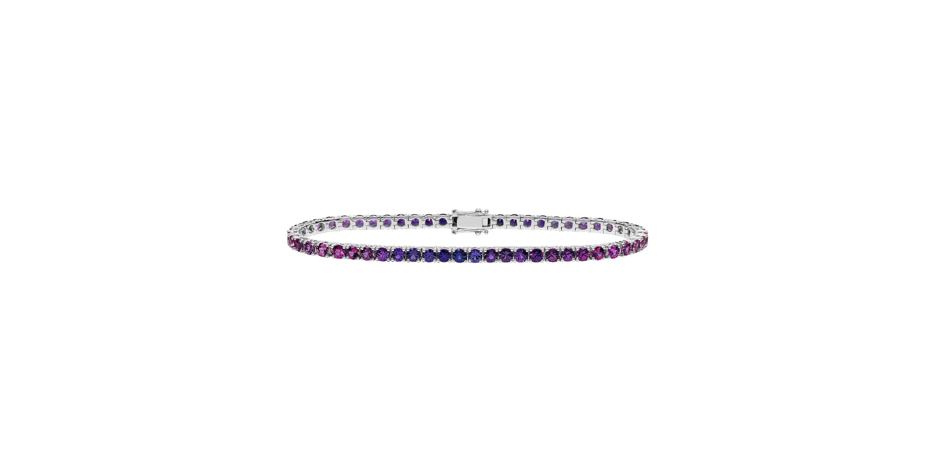 Bracelet with Spinel Gradient Harmony