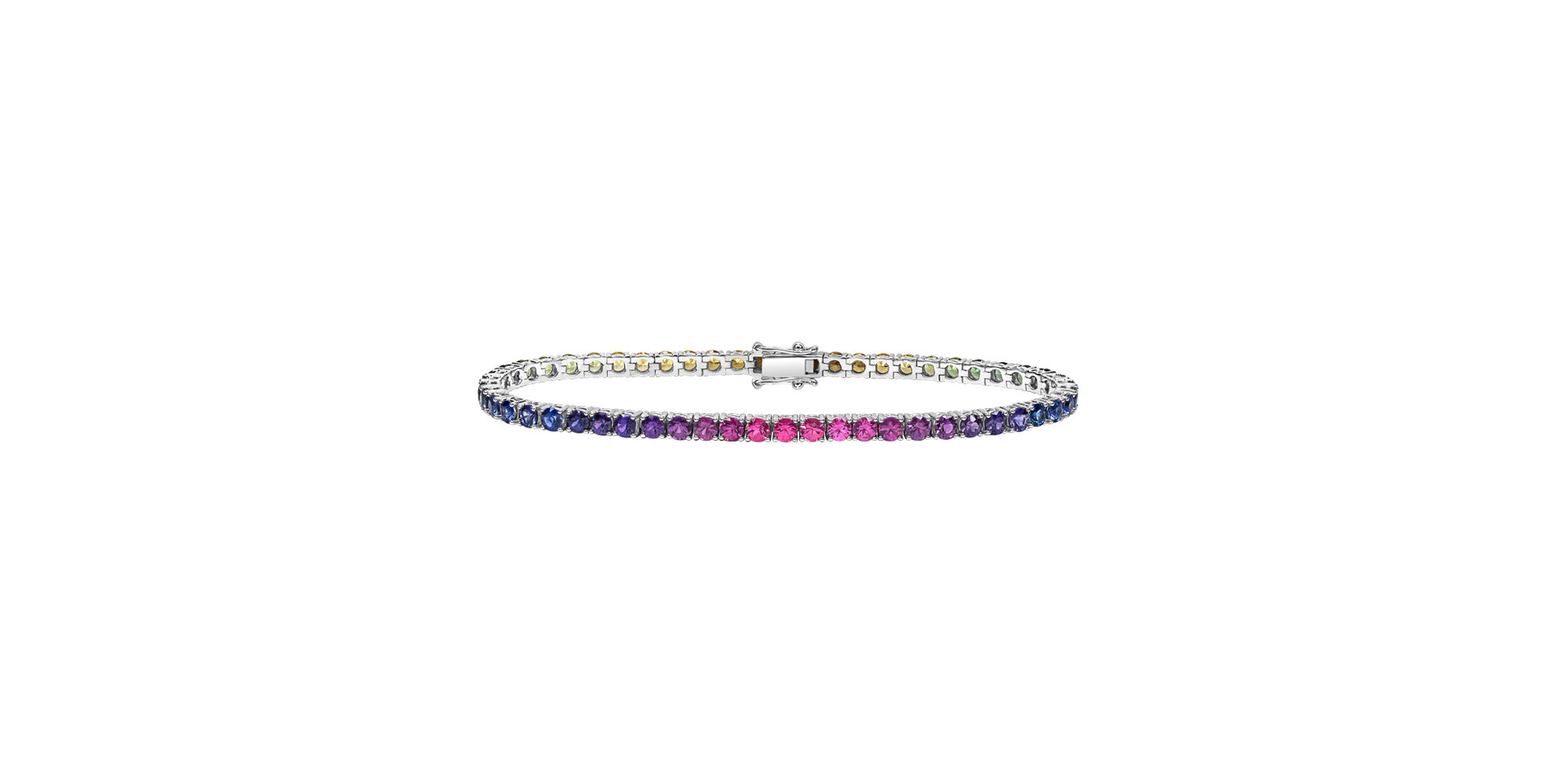 Bracelet with Sapphire Gradient Harmony