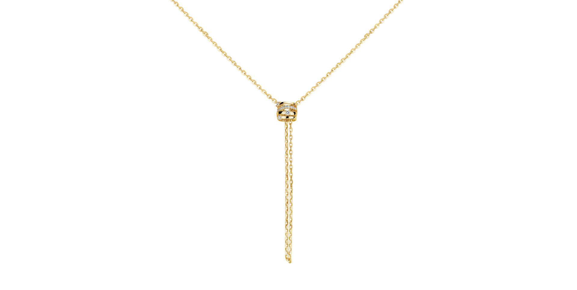 Diamond necklace Golden Verse