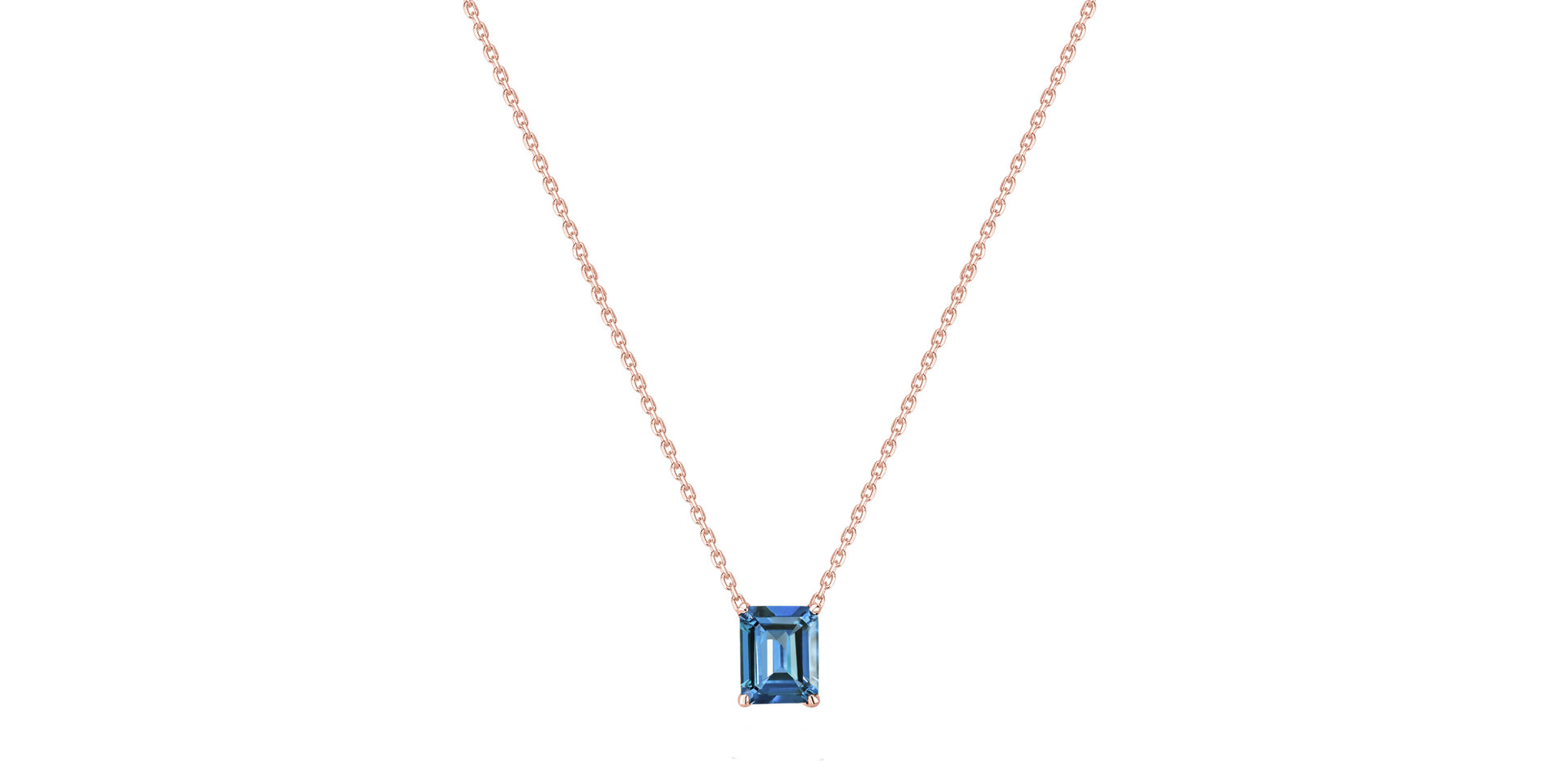 Necklace with Topaz Mosselyn