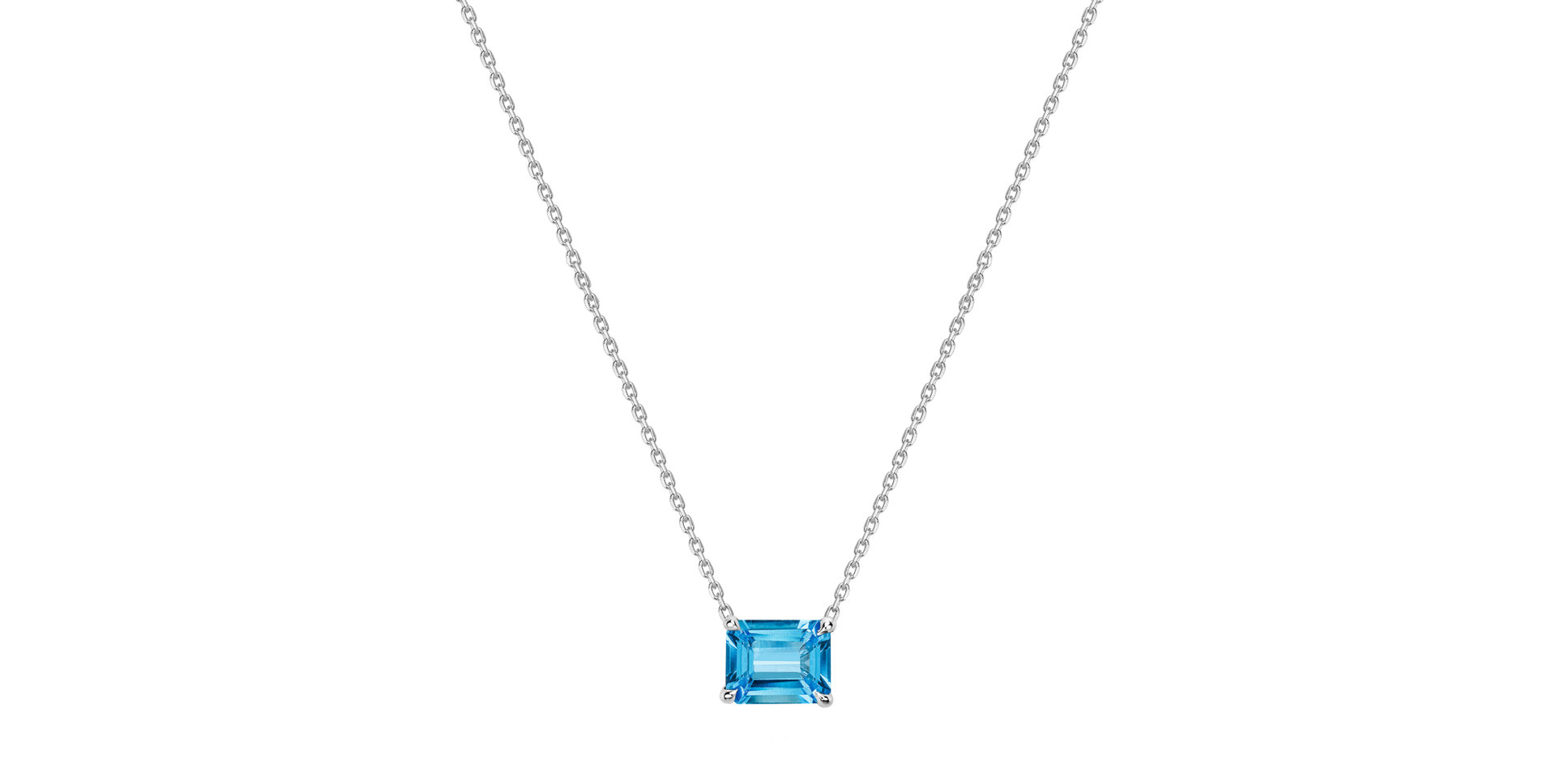 Necklace with Topaz Corinne