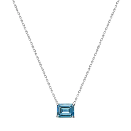 Necklace with Topaz Corinne