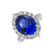 Diamond ring with Tanzanite Tanzania Treasure3