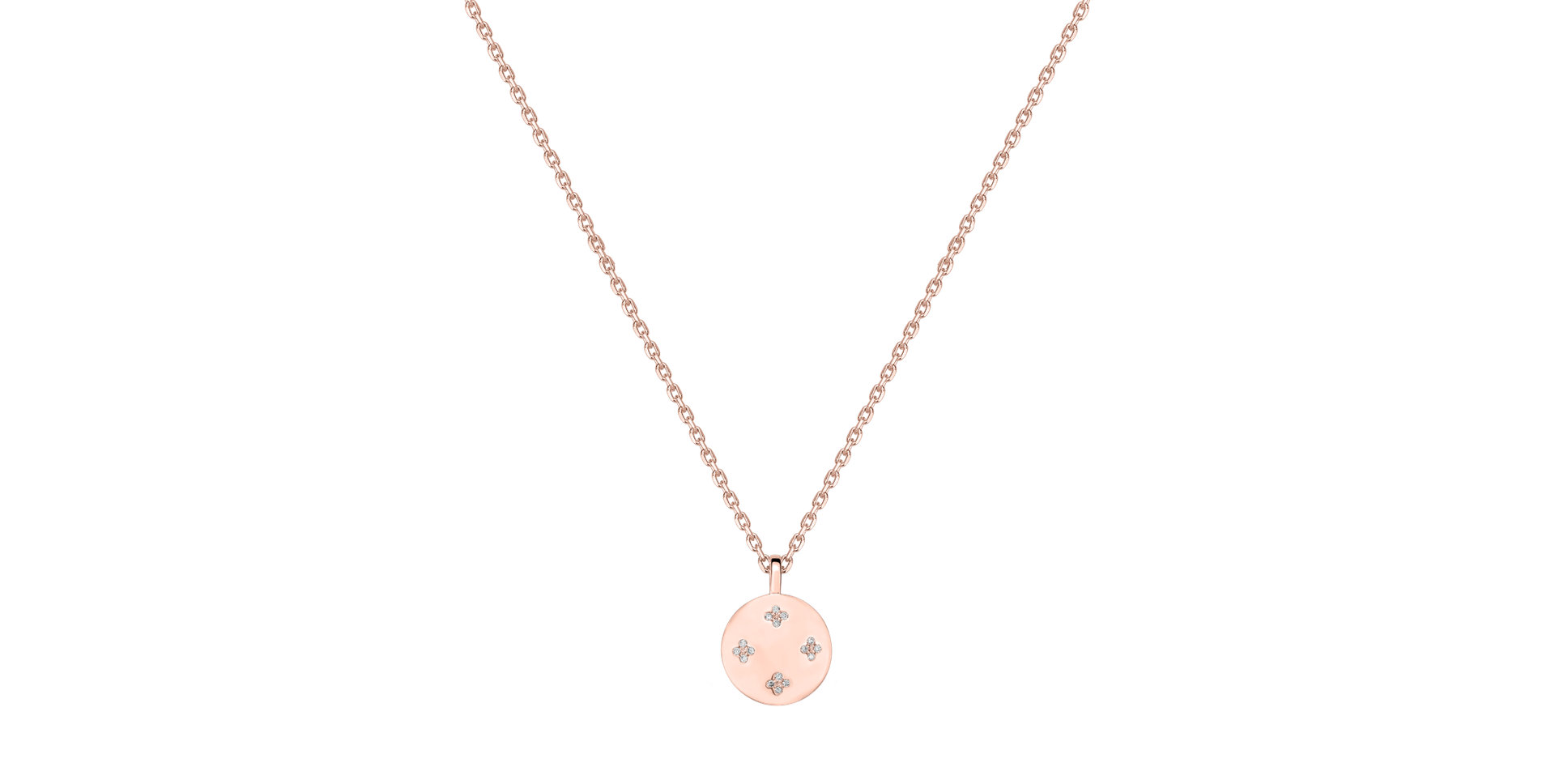 Diamond necklace Aveline