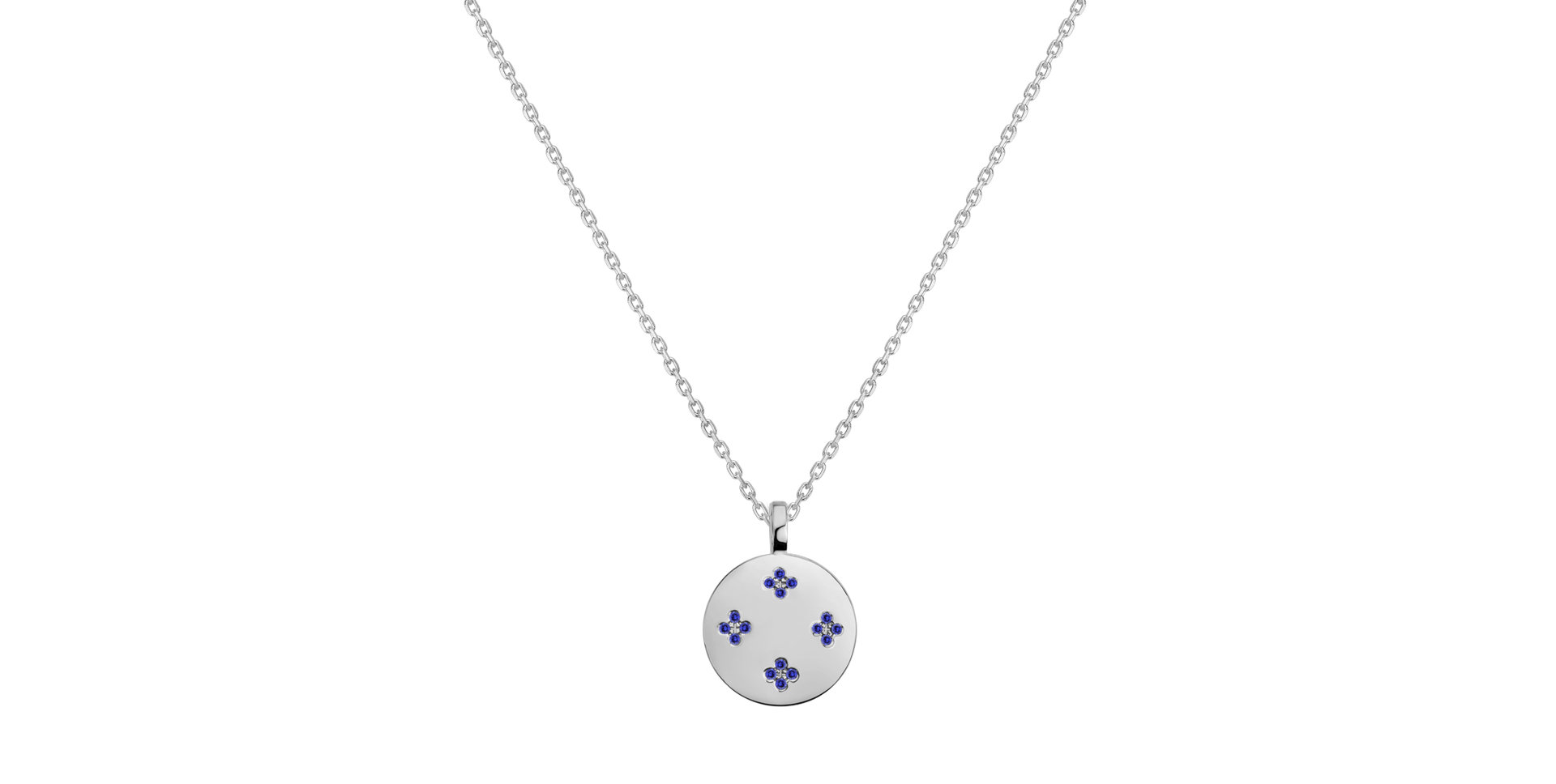 Necklace with Tanzanites Aveline