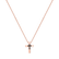 Diamond necklace Cross3