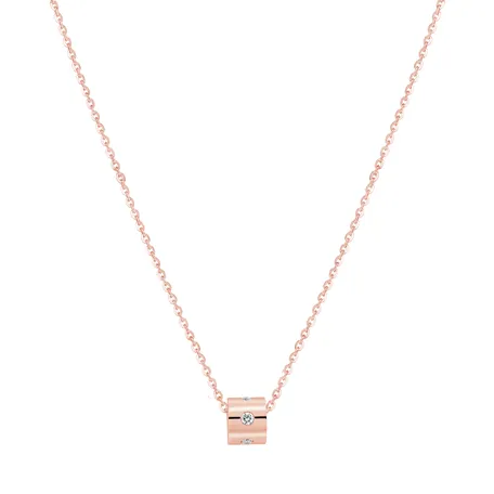 Diamond necklace Glittering Line