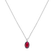 Diamond necklace with Ruby Euphemia4