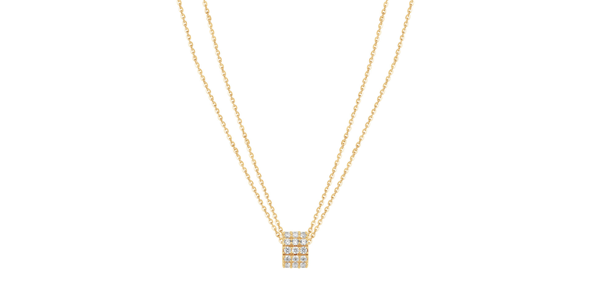 Diamond necklace Sunbeam Bliss