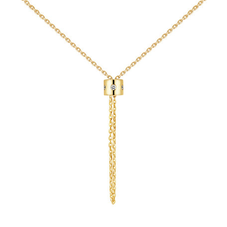 Diamond necklace Rings of Unity