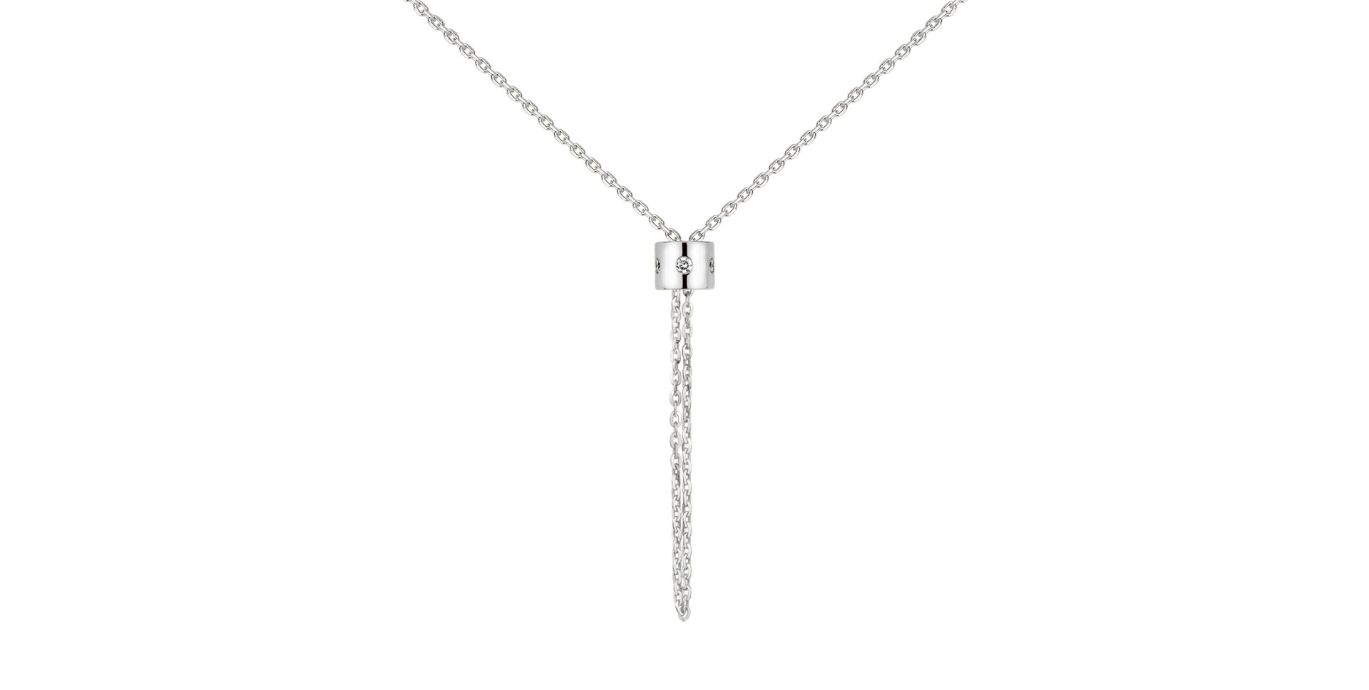 Diamond necklace Ring of Unity
