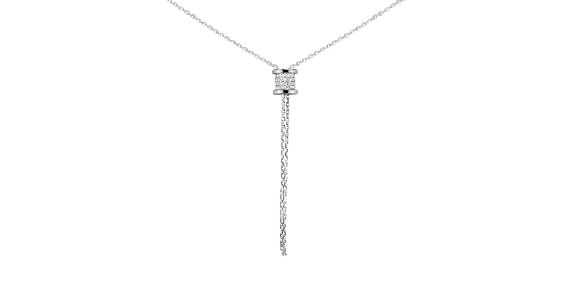 Diamond necklace Timeless Spiral