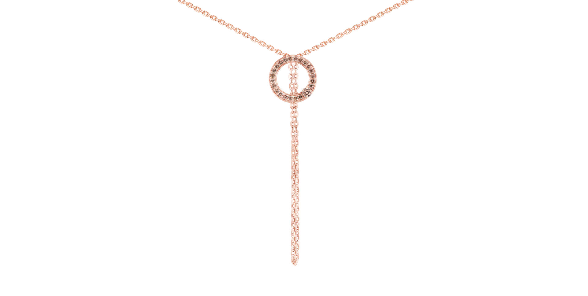 Diamond necklace Perfect Circle