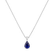 Diamond necklace with Sapphire Whispers of Avalon4