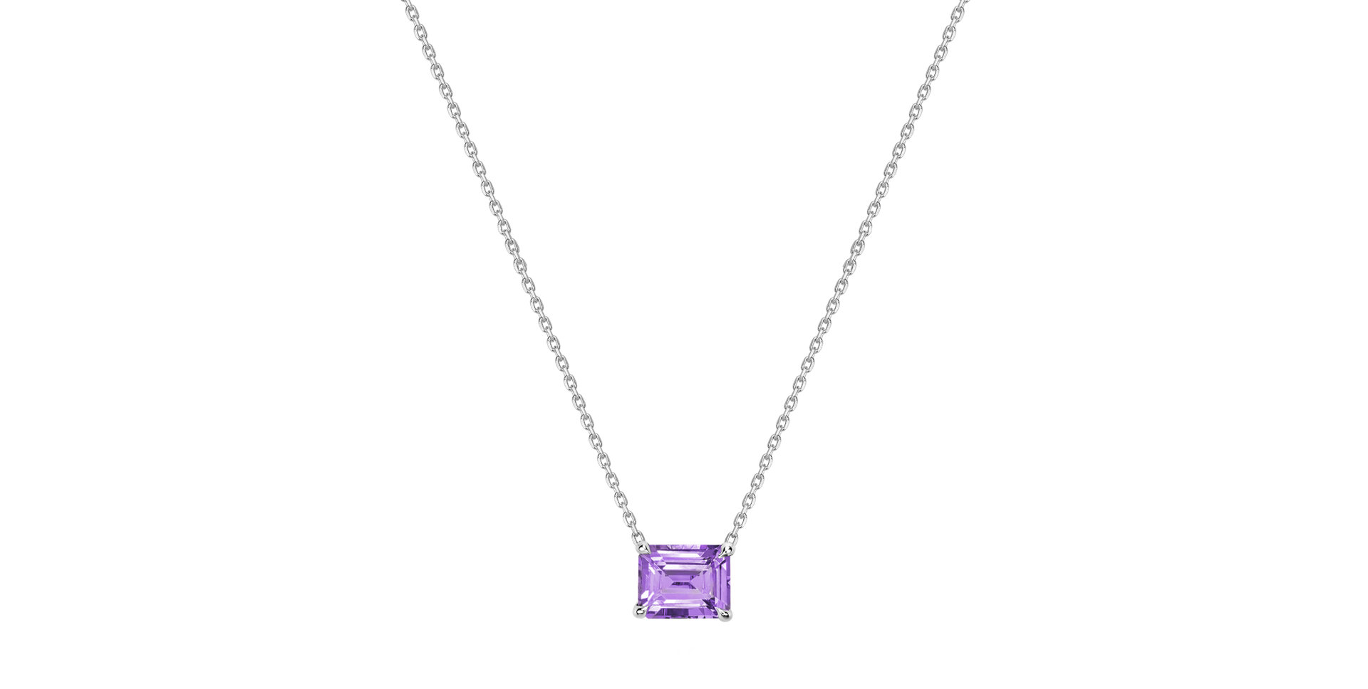 Necklace with Amethyst Winslow