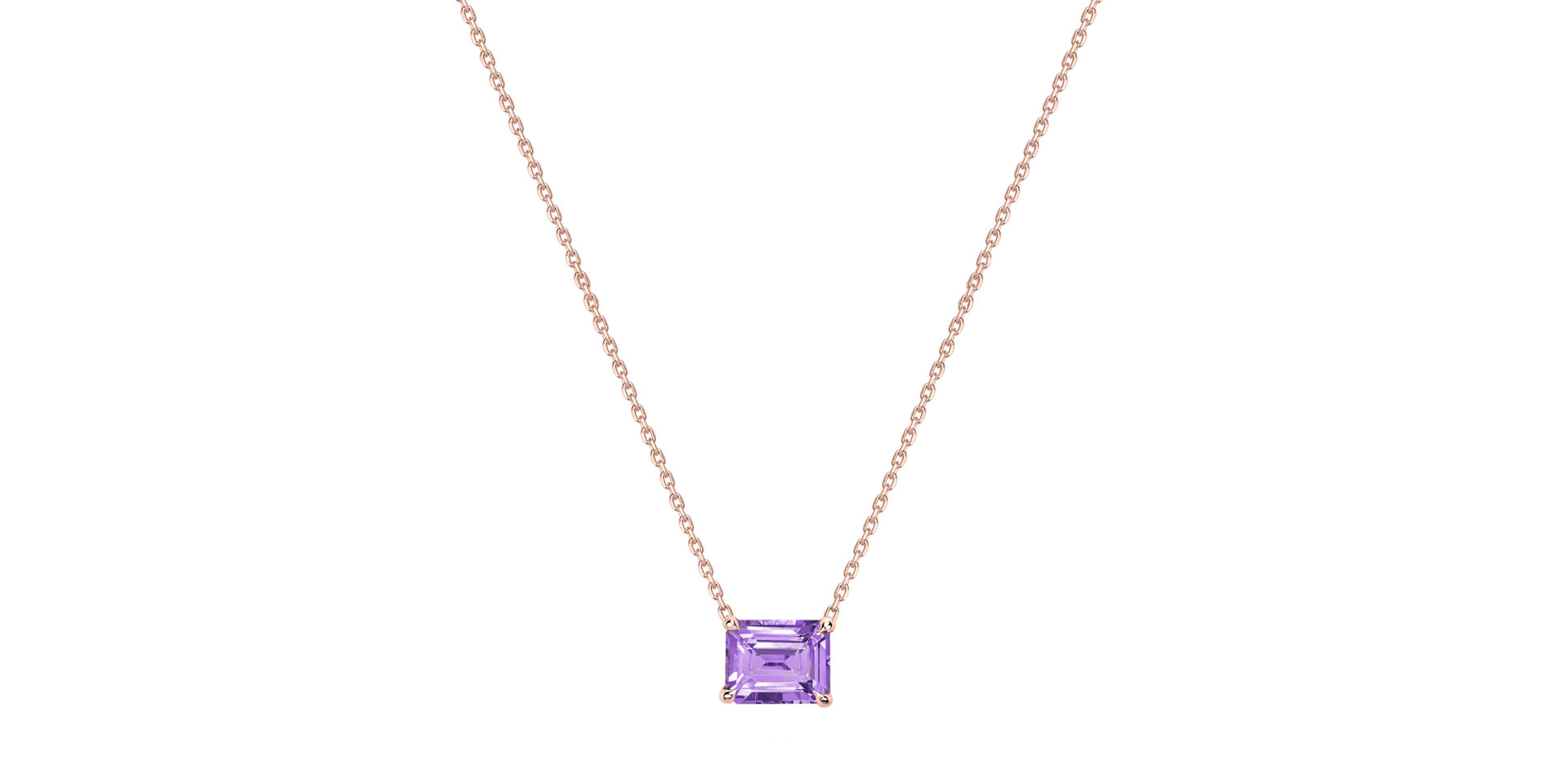 Necklace with Amethyst Winslow