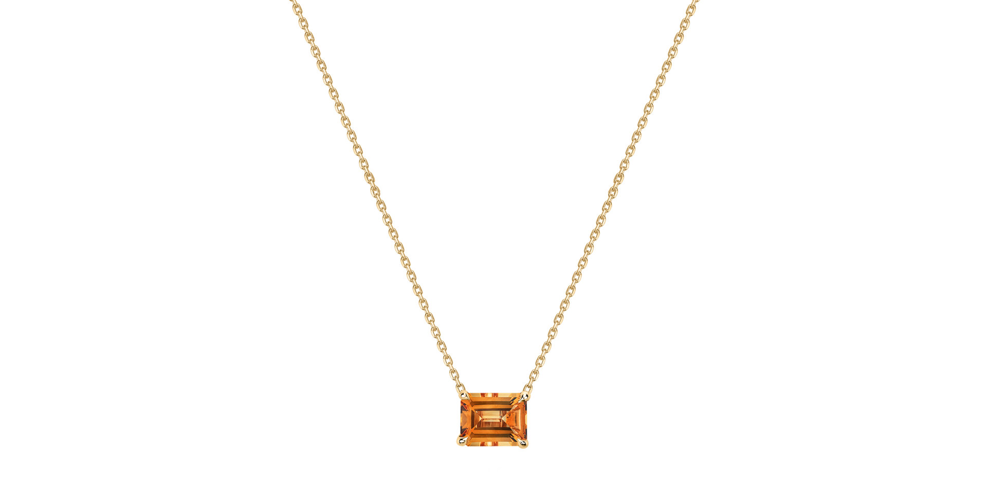 Necklace with Citrine Winslow
