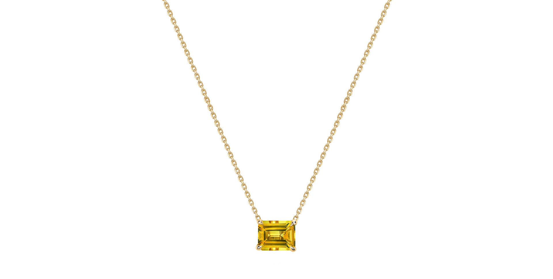 Necklace with Citrine Winslow