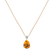 Diamond necklace with Citrine Galatea4