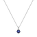 Diamond necklace with Sapphire Midnight Serenity4