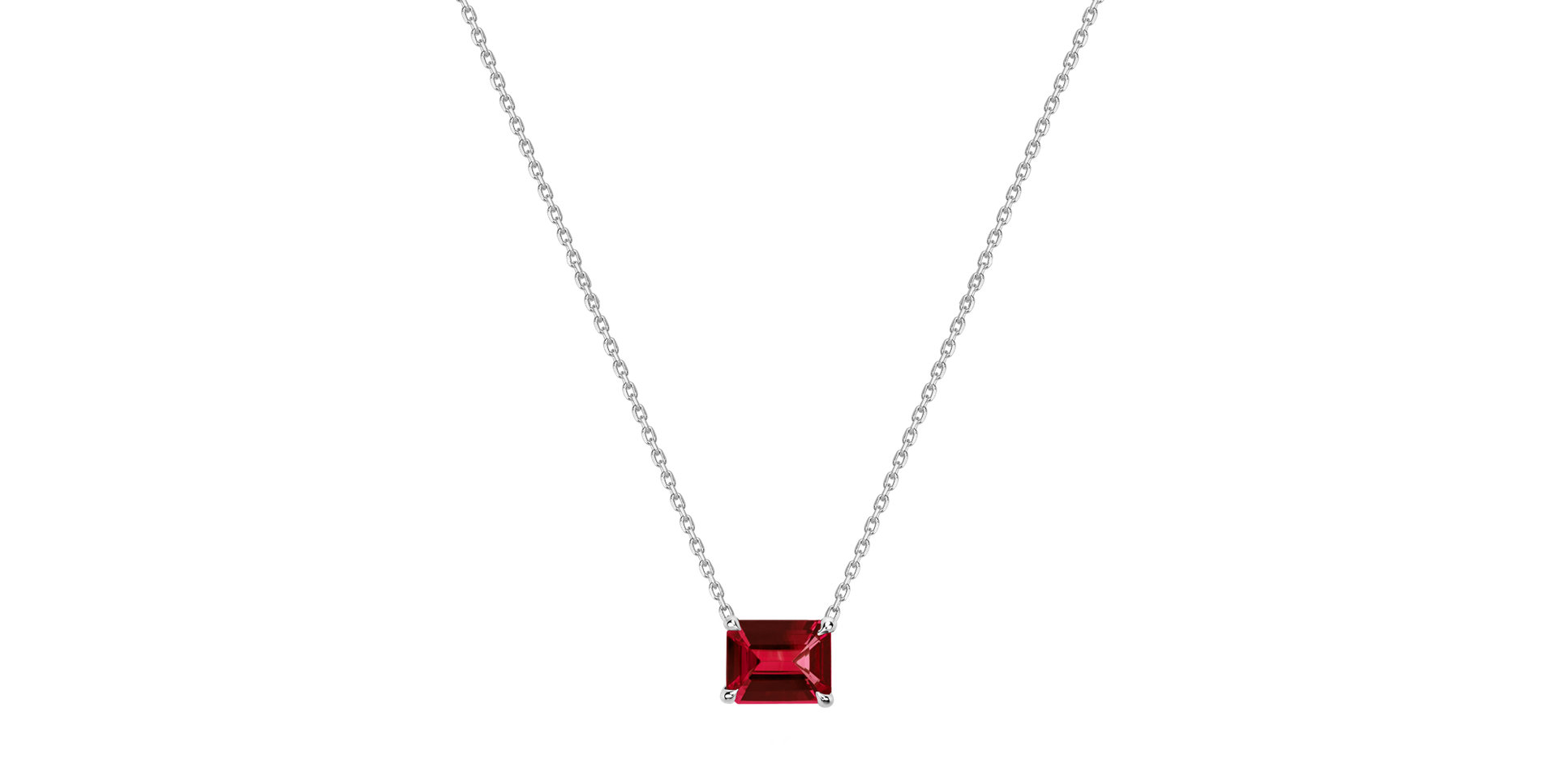 Necklace with Ruby Winslow