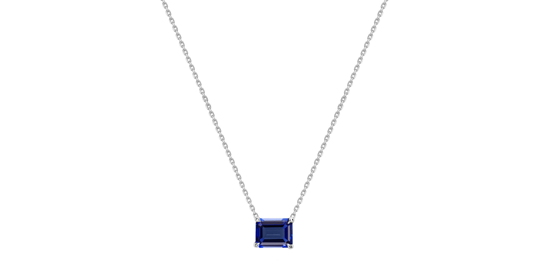 Necklace with Sapphire Winslow