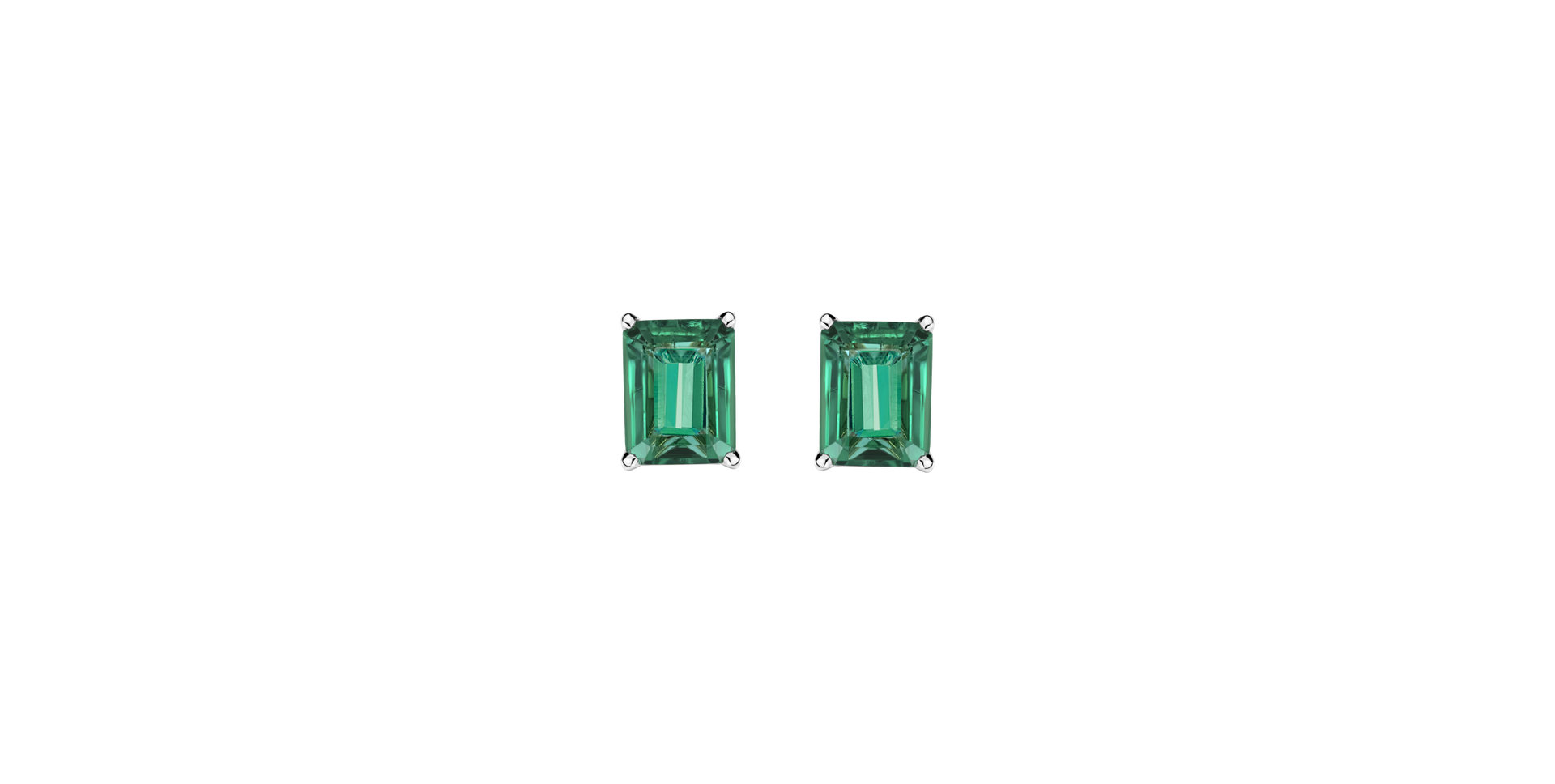 Earrings with Emerald Winslow