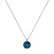 Diamond necklace with Topaz Zorabelle4