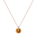 Diamond necklace with Citrine Zorabelle4