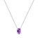 Necklace with Amethyst Mystic Depth3