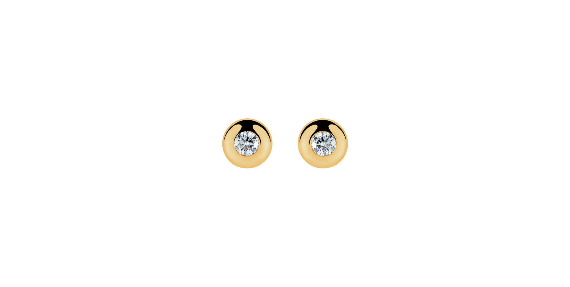 Diamond earrings Noble Dots