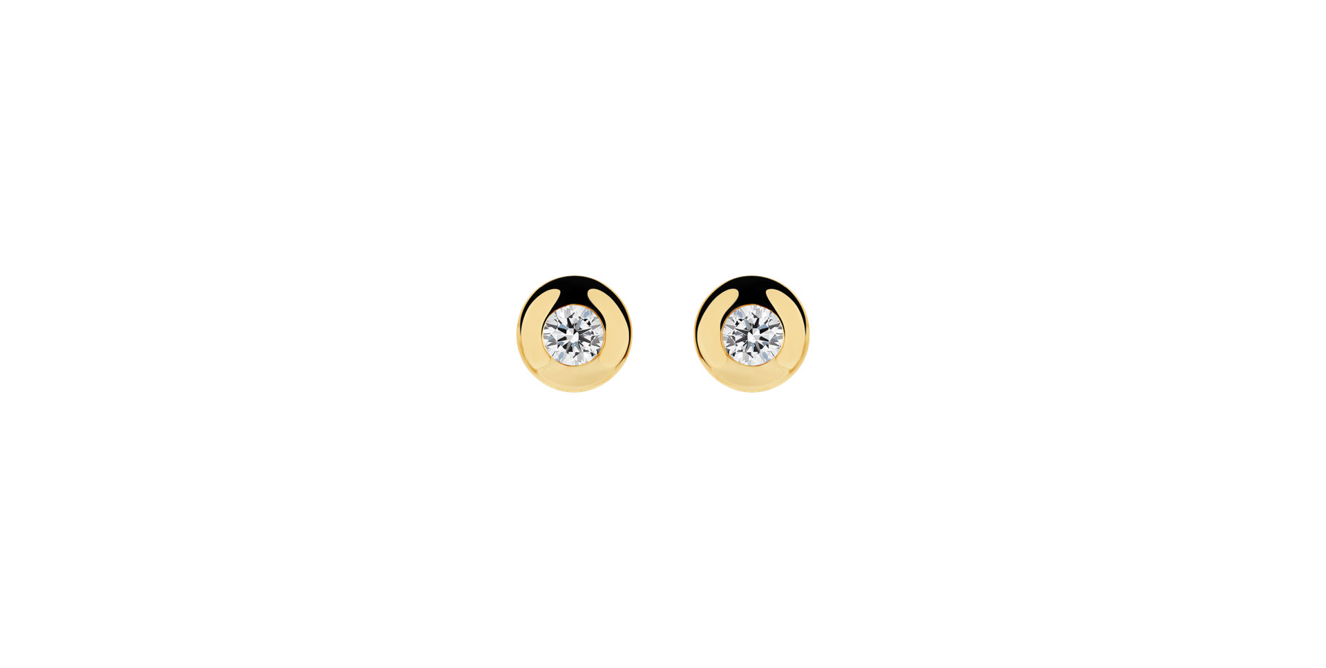 Diamond earrings Sweet Dot