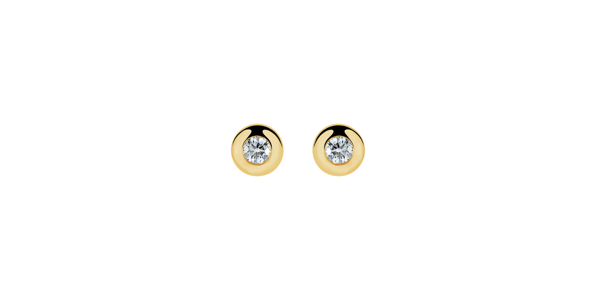 Diamond earrings Noble Dot