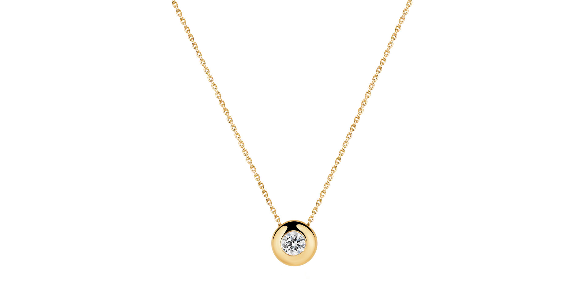 Diamond necklace Sweet Dot