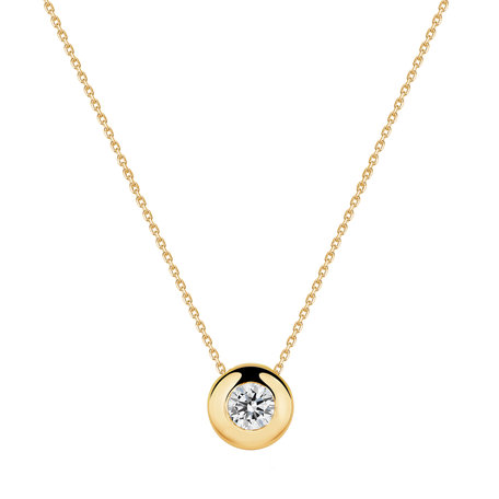 Diamond necklace Sweet Dot