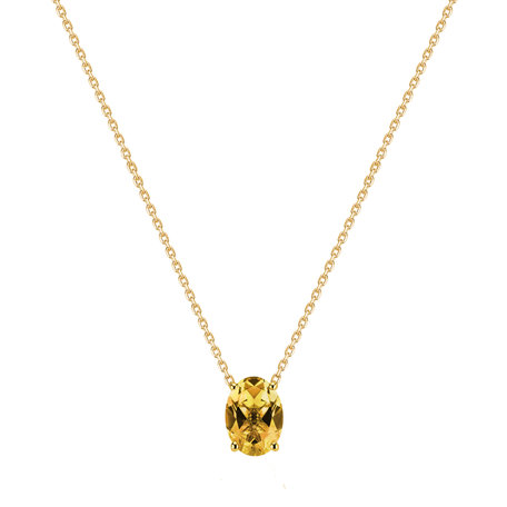 Necklace with Citrine Mystic Depth