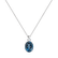 Diamond necklace with Topaz Asuan4