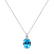 Diamond necklace with Topaz Asuan4