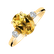 Diamond ring with Citrine Asuan4
