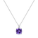 Diamond necklace with Amethyst The Countess4