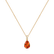 Diamond necklace with Citrine Teardrop4