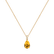 Diamond necklace with Citrine Teardrop4