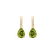 Diamond earrings with Peridote Lauriene5