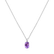 Diamond necklace with Amethyst Lauriene4