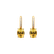 Diamond earrings with Citrine Lauriene5
