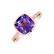 Diamond ring with Amethyst Carelia4