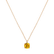 Diamond necklace with Citrine Amariel4
