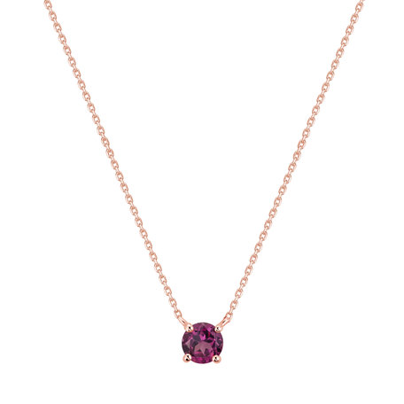 Necklace with Rhodolite Nerilla