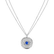 Diamond necklace with Tanzanite Sphere of Light3