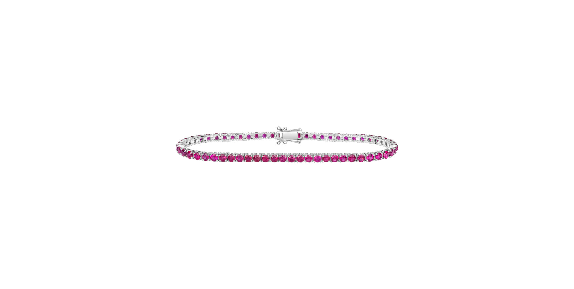 Bracelet with Rubies Infinite Glow